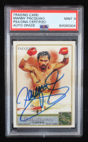 Manny Pacquiao Signed 2011 Topps Allen and Ginter #262 (PSA | Autograph Graded 9) at PristineAuction.com