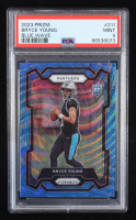 Bryce Young 2023 Panini Prizm Prizms Blue Wave #311 RC #151/199 (PSA 9) at PristineAuction.com