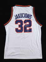 Kasparas Jakucionis Signed Fighting Illini Nike Authentic Jersey (PSA) at PristineAuction.com