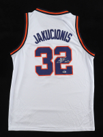 Kasparas Jakucionis Signed Fighting Illini Nike Authentic Jersey (PSA) at PristineAuction.com