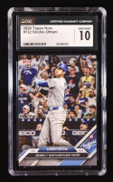 Shohei Ohtani 2024 Topps Now #722 (CGC 10) at PristineAuction.com