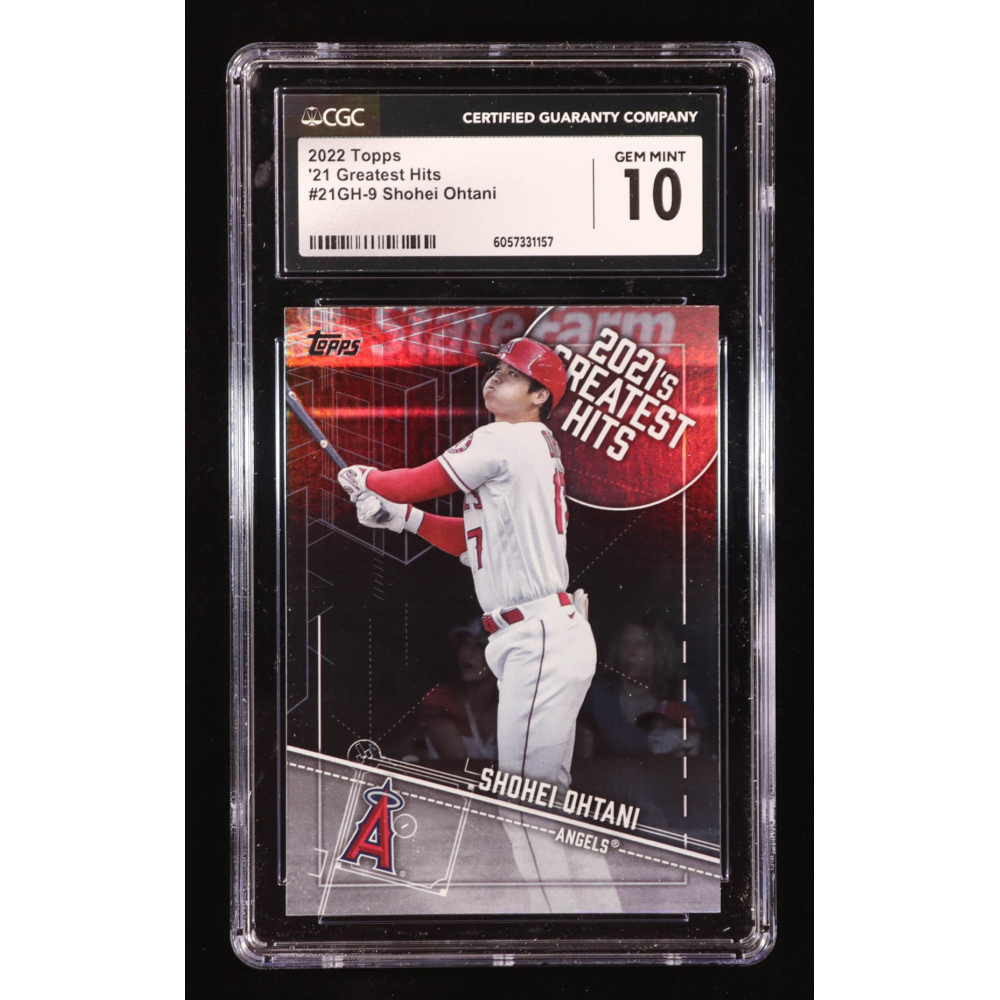 Shohei Ohtani 2022 Topps '21 Greatest Hits #21GH9 (CGC 10) at PristineAuction.com
