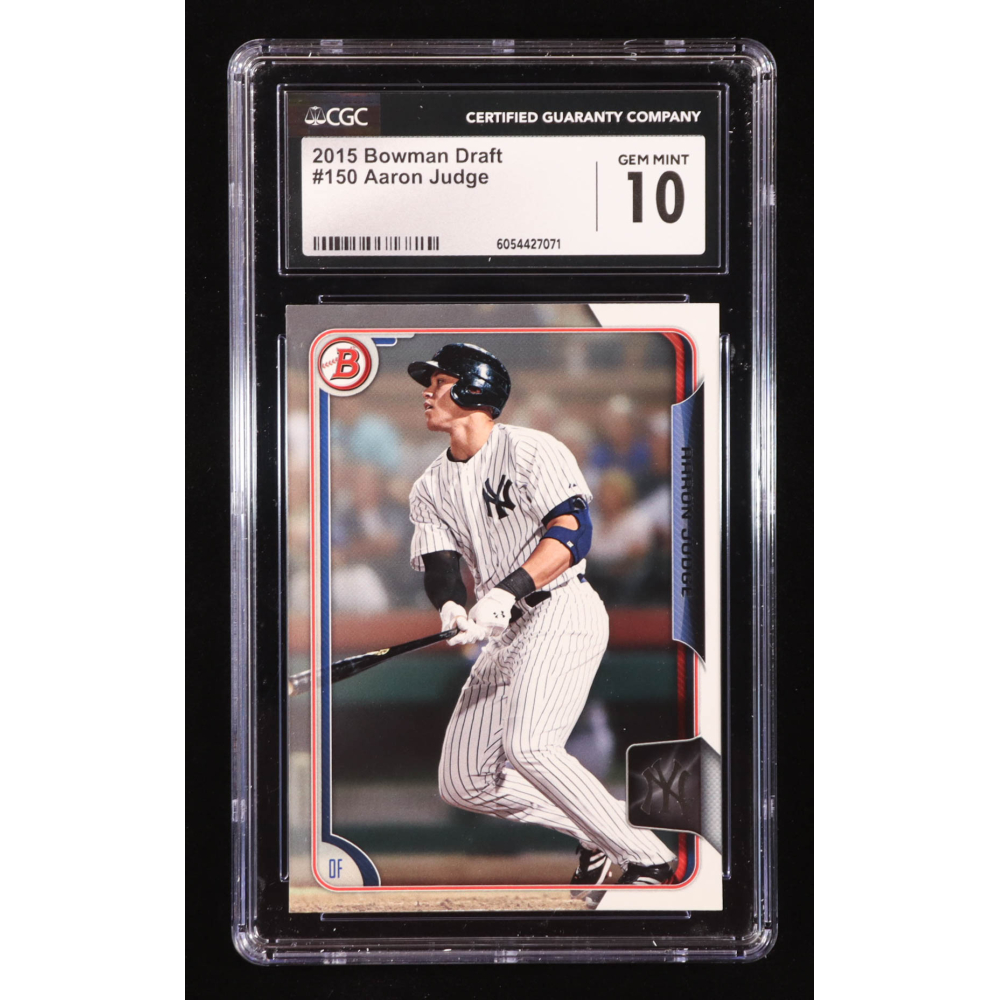 Aaron Judge 2015 Bowman Draft #150 RC (CGC 10) at PristineAuction.com