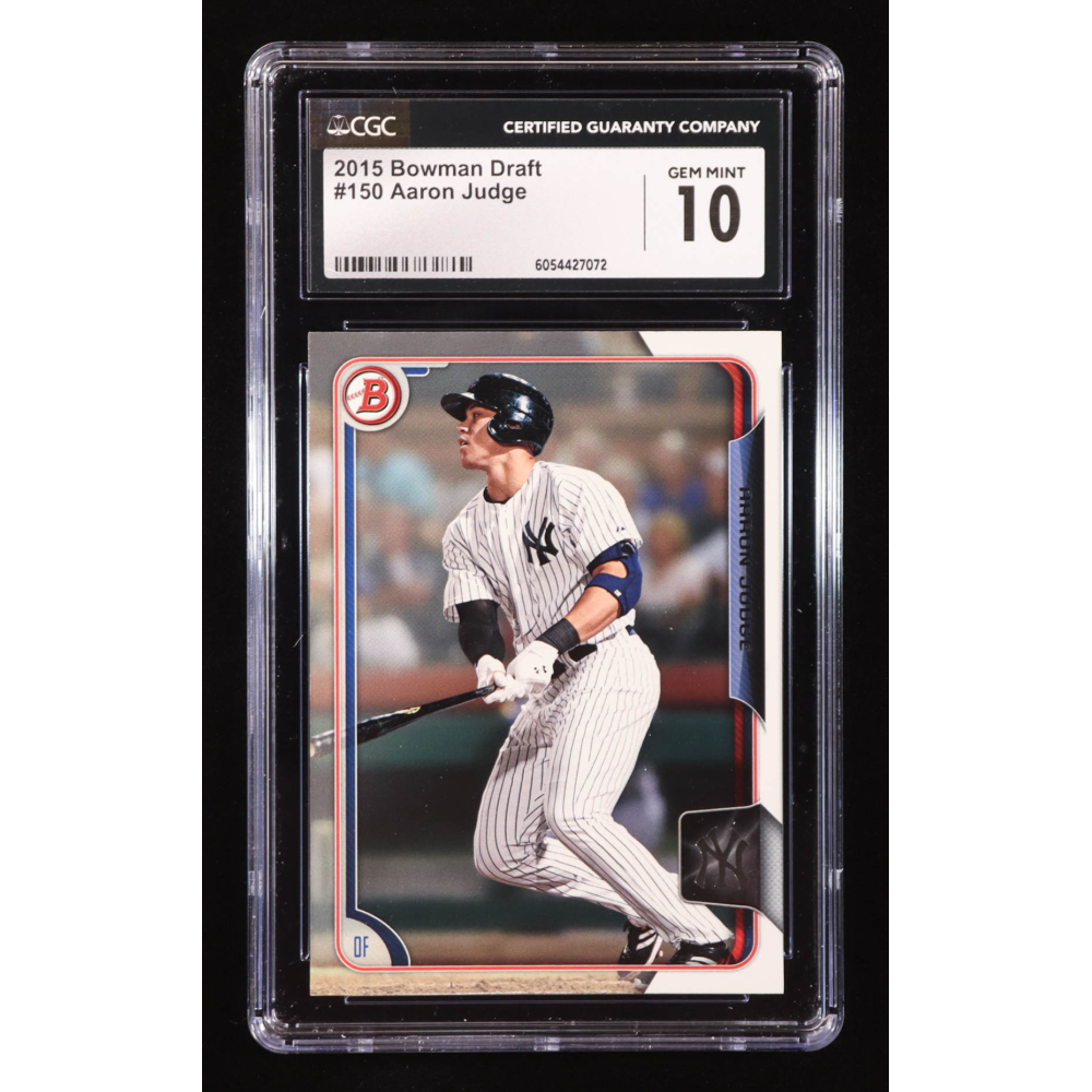 Aaron Judge 2015 Bowman Draft #150 RC (CGC 10) at PristineAuction.com