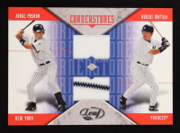Hideki Matsui / Jorge Posada 2005 Leaf Cornerstones Jerseys #2 #164/250 at PristineAuction.com