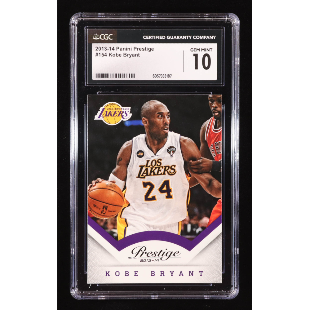 Kobe Bryant 2013-14 Prestige #154 (CGC 10) at PristineAuction.com