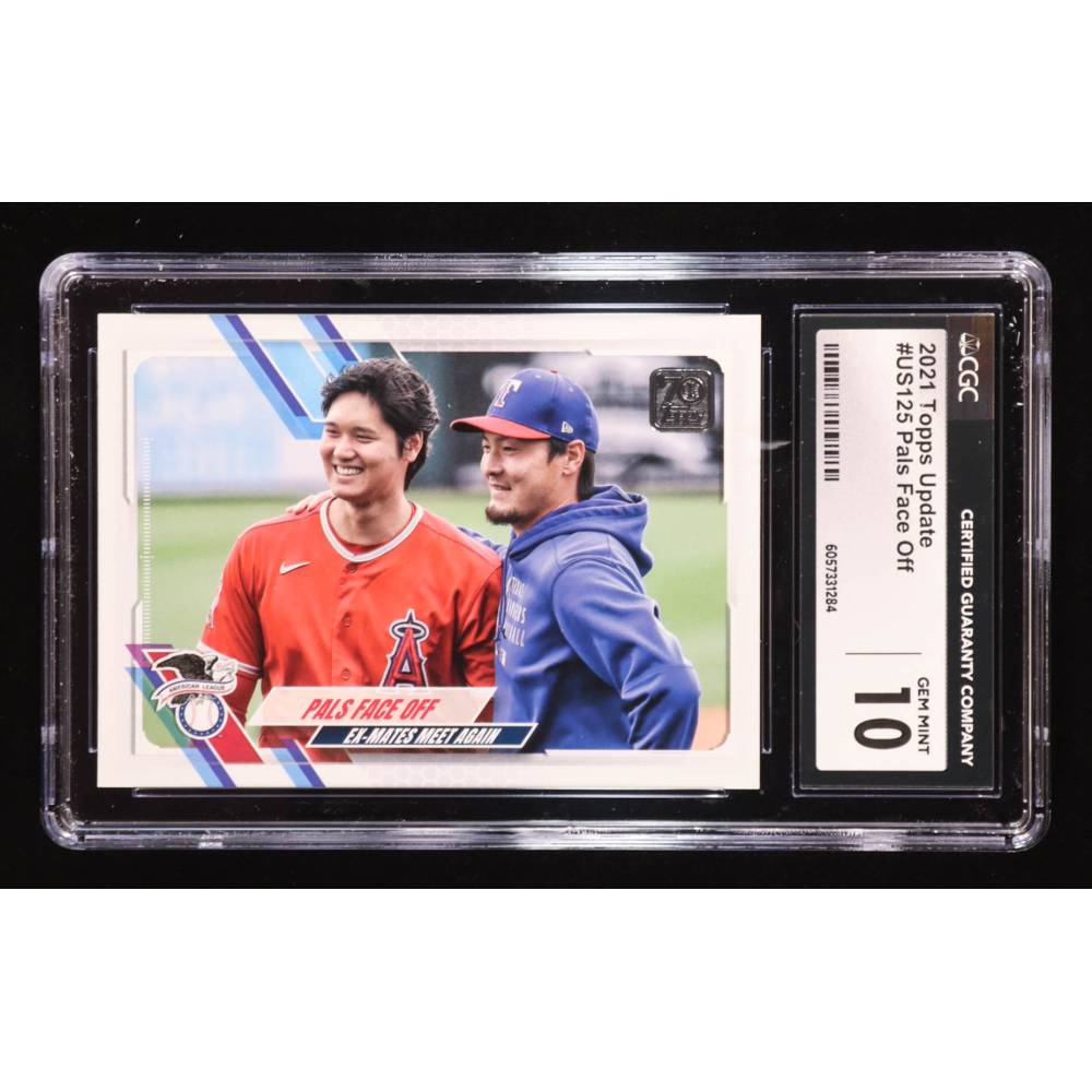Shohei Ohtani / Kohei Arihara 2021 Topps Update #US125 (CGC 10) at PristineAuction.com