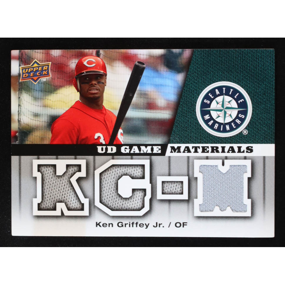 Ken Griffey Jr. 2009 Upper Deck UD Game Materials #GMKG at PristineAuction.com