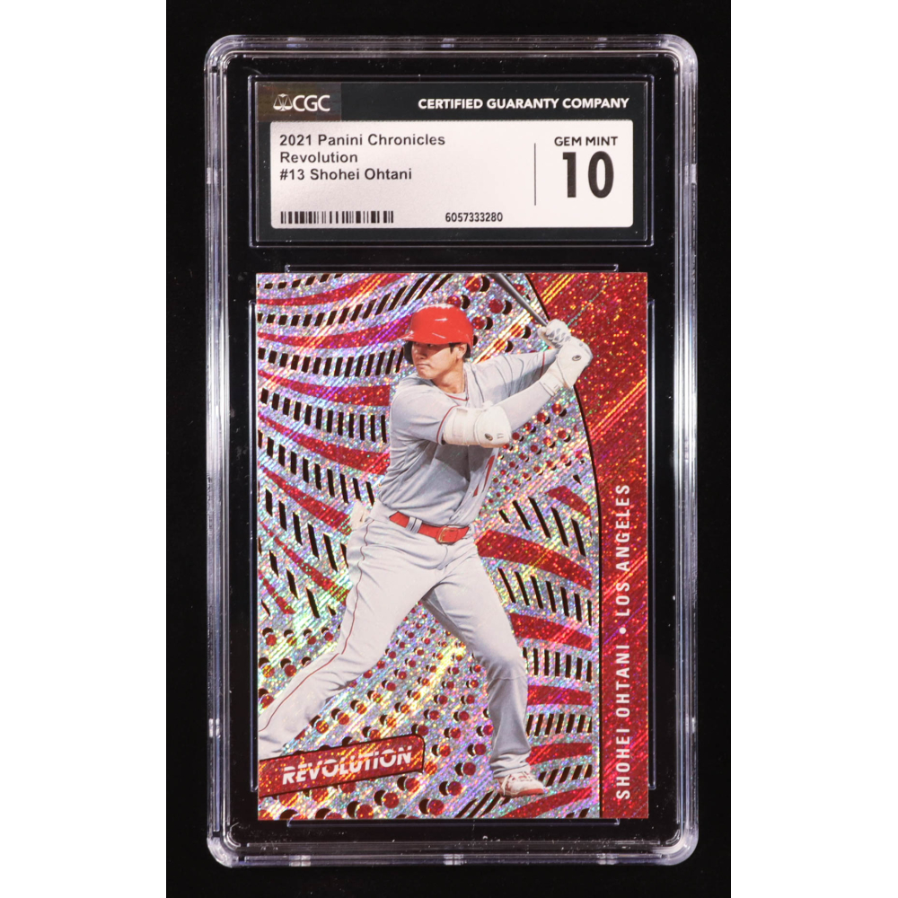 Shohei Ohtani 2021 Panini Revolution #13 (CGC 10) at PristineAuction.com