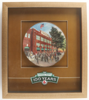 "Fenway: Home of the Green Monster" Custom Shadowbox Plate Display by David Henderson at PristineAuction.com