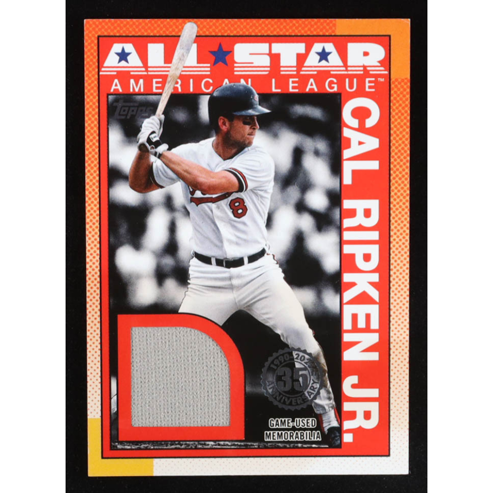 Cal Ripken Jr. 2025 Topps '90 Topps All Star Relics #90ASRCR at PristineAuction.com
