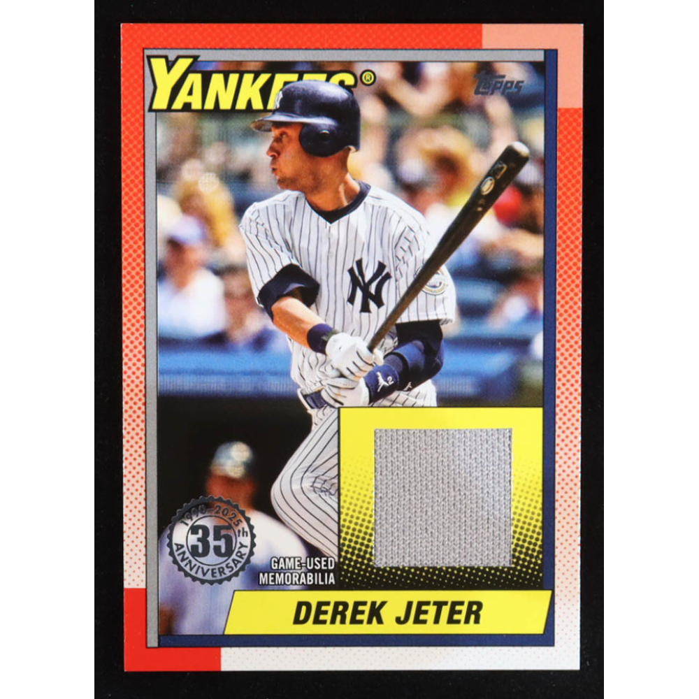 Derek Jeter 2025 Topps '90 Topps Relics #T90RDJ at PristineAuction.com