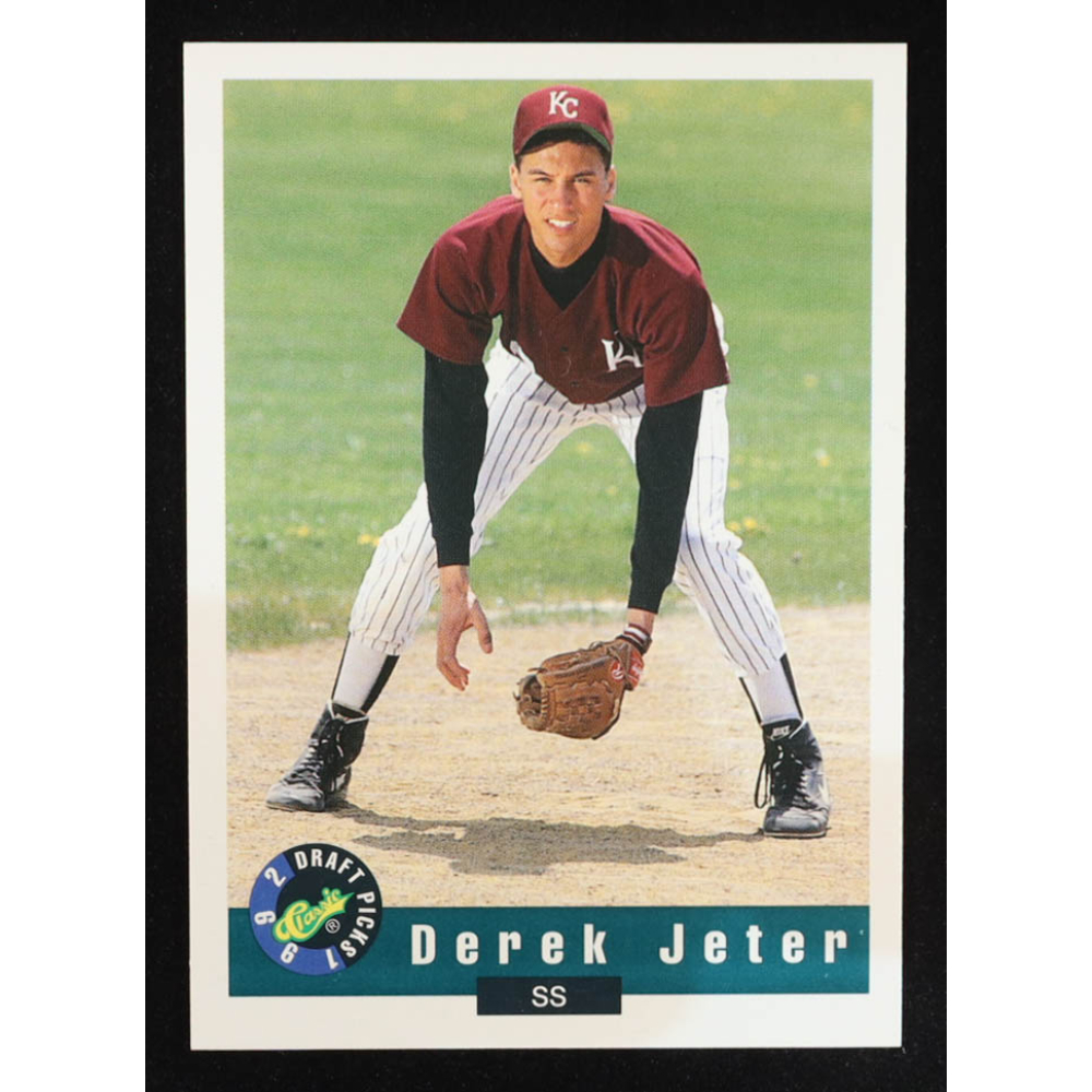 Derek Jeter 1992 Classic Draft Picks #6 RC at PristineAuction.com