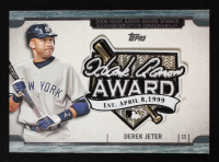 Derek Jeter 2017 Topps Update Hank Aaron Award Relics #HADJT at PristineAuction.com
