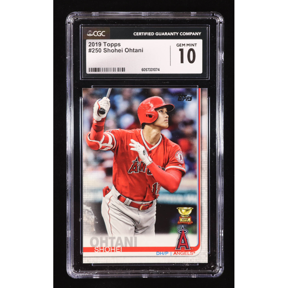Shohei Ohtani 2019 Topps #250 (CGC 10) at PristineAuction.com