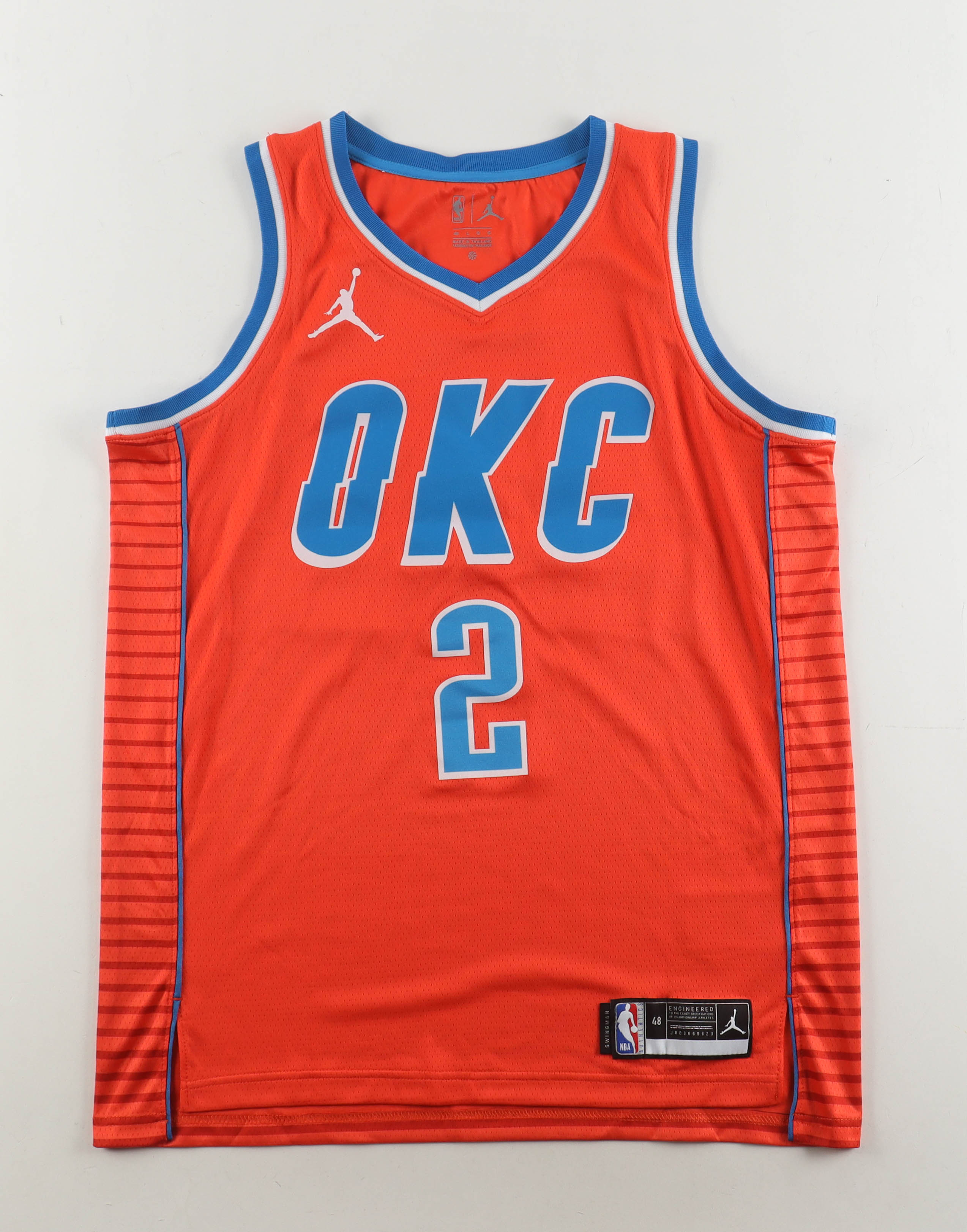 Shai Gilgeous-Alexander Signed Thunder Jordan Authentic