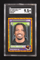 Jayden Daniels 2024 Score Halloween Rising Stars Pumpkin #26 RC (SGC 9.5) at PristineAuction.com
