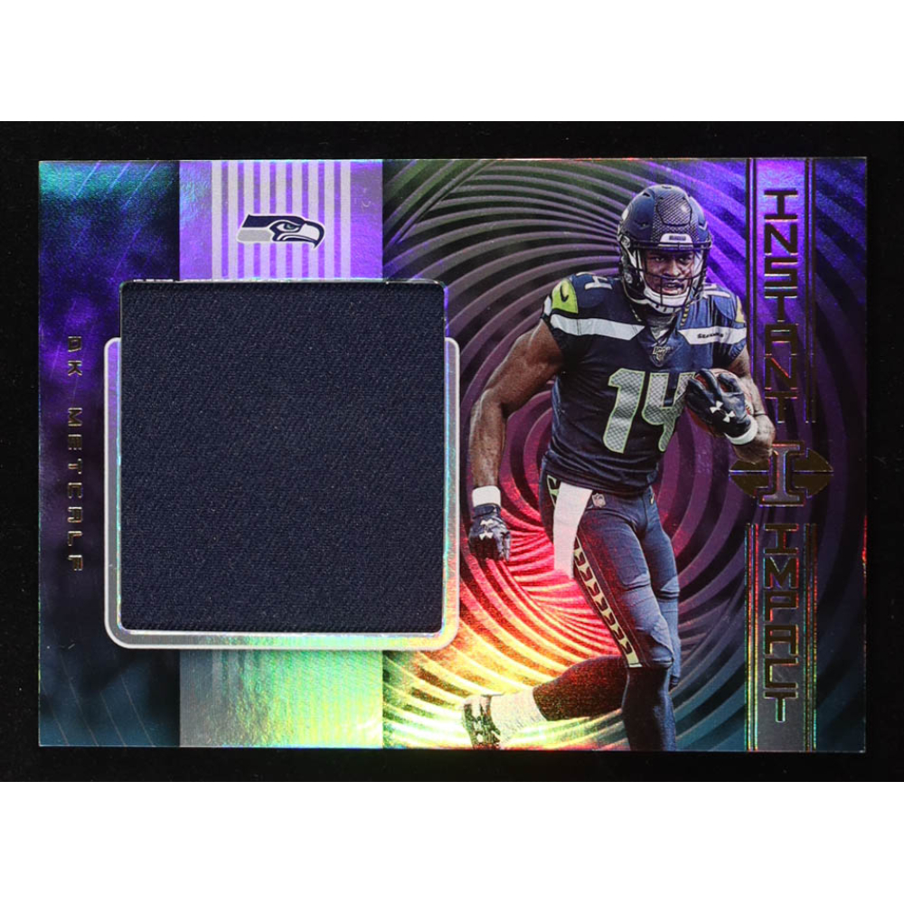 D.K. Metcalf 2019 Panini Illusions Instant Impact Jerseys #13 RC at PristineAuction.com