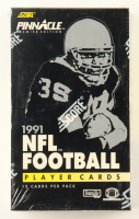 1991 Score Pinnacle Premier Edition Football Wax Box with (36) Packs at PristineAuction.com