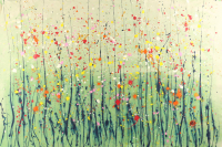 "Pre" 2024 Original Acrylic Painting on Rolled Canvas by Arvydas Gaiciunas | Retne (Retne) at PristineAuction.com
