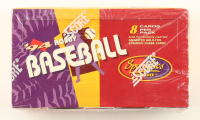 1994 Score Pinnacle Sportflics Baseball Hobby Box with (24) Packs at PristineAuction.com
