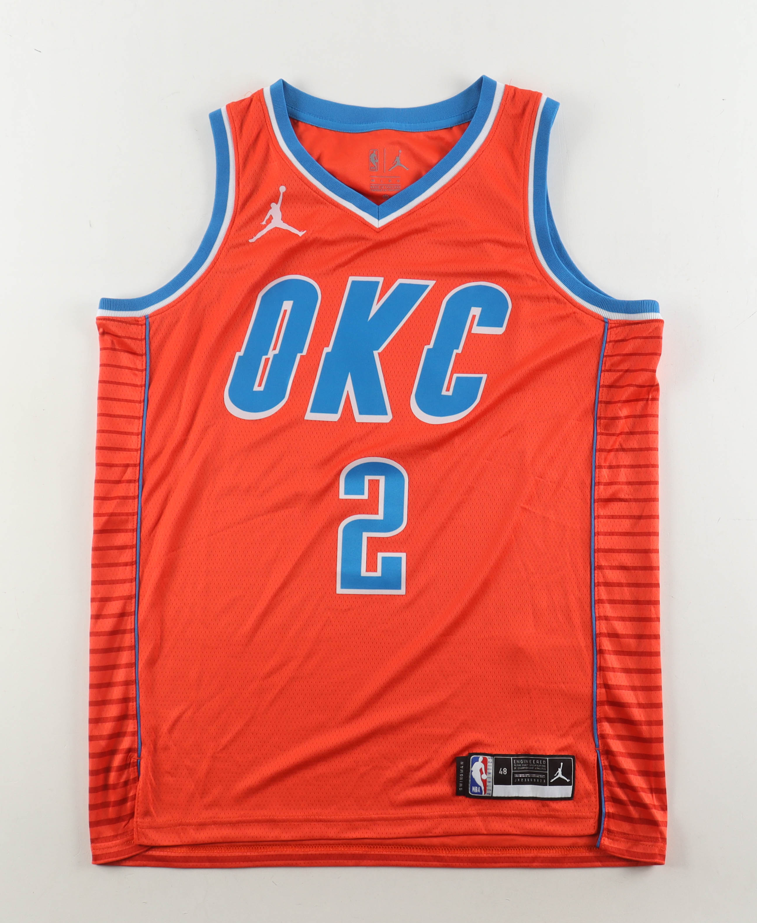 Shai Gilgeous-Alexander Signed Thunder Jordan Authentic Jersey (JSA) at PristineAuction.com Shai Gilgeous-Alexander Signed Thunder Jordan Authentic Jersey (JSA) at PristineAuction.com