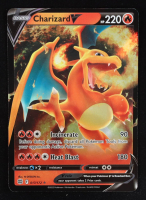 Charizard V 2022 Pokemon Sword and Shield Brilliant Stars #017 at PristineAuction.com