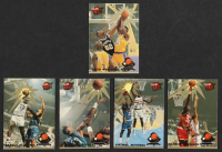 1992-93 Ultra Rejectors Complete Set of (5) Insert Cards with Shaquille O'Neal #4 RC, Alonzo Mourning #1, Dikembe Mutombo #2, Hakeem Olajuwon #3 at PristineAuction.com