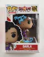 Meagan Good Signed "Shazam! Fury of The Gods" #1279 Darla Funko Pop! Vinyl Figure Inscribed "Darla" (JSA) at PristineAuction.com