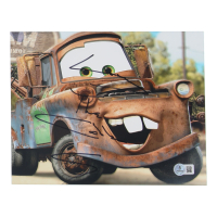 Larry the Cable Guy Signed "Cars" 8x10 Photo (Beckett) at PristineAuction.com