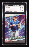 Bobby Witt Jr. 2024 Topps Stars of MLB #SMLB17 (CGC 10) at PristineAuction.com
