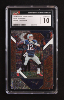 Tom Brady 2016 Panini Unparalleled Draft Diamonds #4 (CGC 10) at PristineAuction.com