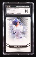 Bobby Witt Jr. 2022 Leaf Special Release RC2022 #RC7 RC (CGC 10) at PristineAuction.com