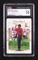 Tiger Woods 2001 Upper Deck #151 RC (CGC 10) at PristineAuction.com