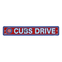 Pete Crow-Armstrong Signed Cubs Plastic Street Sign (PSA) at PristineAuction.com