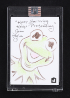 Kermit the Frog | The Muppets | Original Art Sketch Card by Guy Gilchrist (1/1 Original Art) at PristineAuction.com