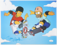 Tony Hawk Signed "The Simpsons" 11x14 Photo (JSA) at PristineAuction.com