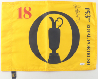 Rory McIlroy Signed 153rd British Open Royal Portrush Golf Pin Flag (JSA) at PristineAuction.com