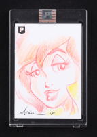 April O'Neil | TMNT | Original Art Sketch Card by Guy Gilchrist (1/1 Original Art) at PristineAuction.com