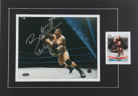 Dave Bautista Signed WWE Custom Matted Photo Display (Steiner) at PristineAuction.com
