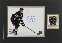 Chris Pronger Signed Ducks Custom Matted Photo Display (Steiner & Fanatics) at PristineAuction.com