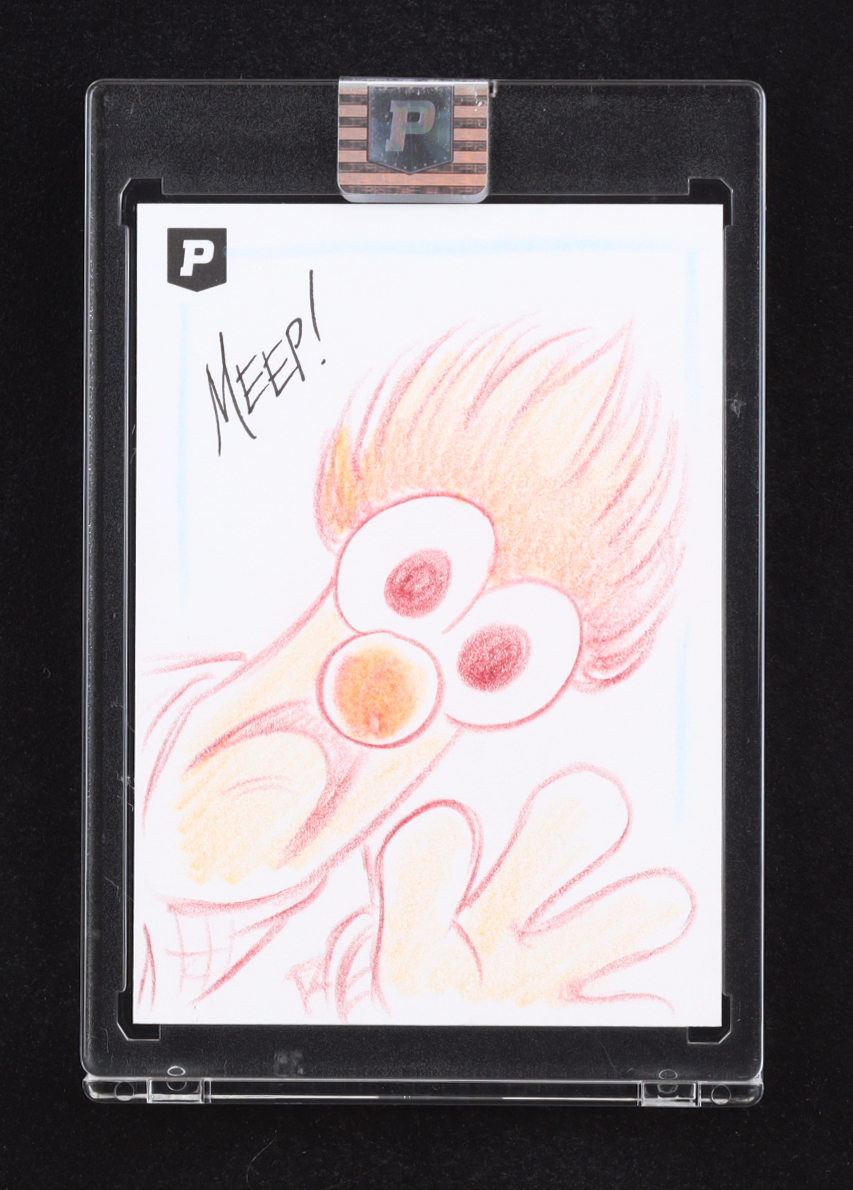Beaker | The Muppets | Original Art Sketch Card by Guy Gilchrist (1/1 Original Art) at PristineAuction.com Beaker | The Muppets | Original Art Sketch Card by Guy Gilchrist (1/1 Original Art) at PristineAuction.com