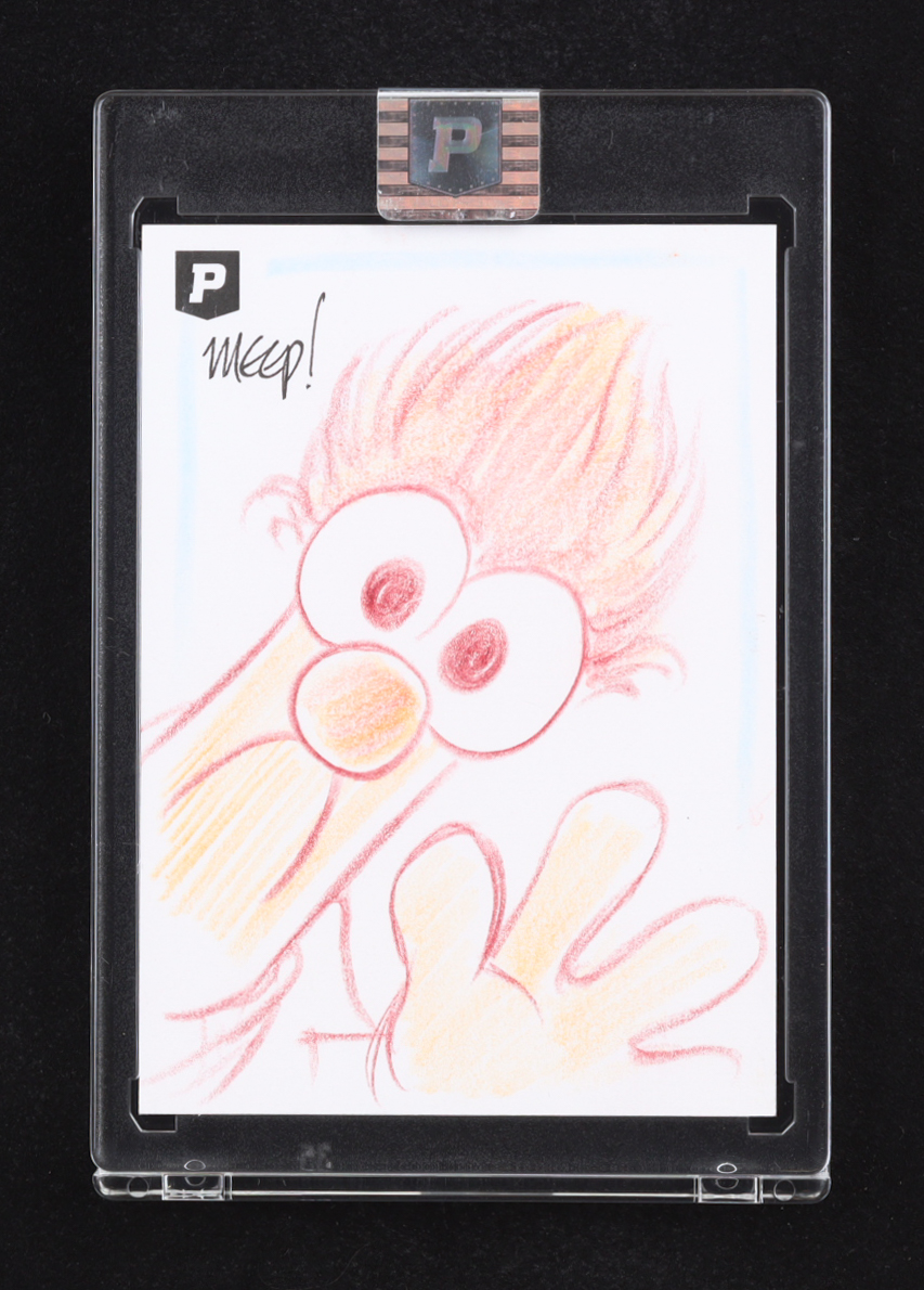 Beaker | The Muppets | Original Art Sketch Card by Guy Gilchrist (1/1 Original Art) at PristineAuction.com Beaker | The Muppets | Original Art Sketch Card by Guy Gilchrist (1/1 Original Art) at PristineAuction.com