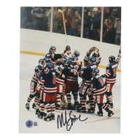 Mike Eruzione Signed Team USA 8x10 Photo (Beckett) at PristineAuction.com