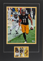 Chase Claypool Signed Steelers Custom Matted Photo Display (Fanatics) at PristineAuction.com