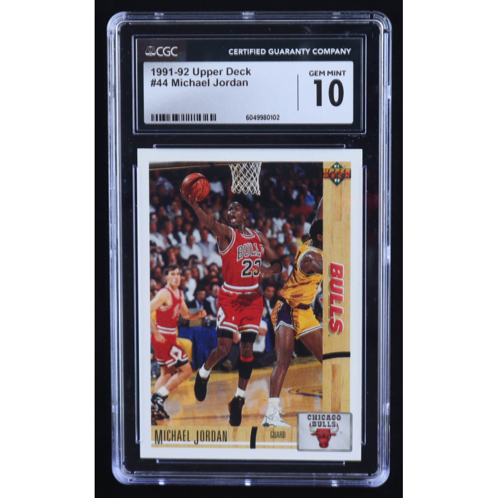 Michael Jordan 1991-92 Upper Deck #44 (CGC 10) at PristineAuction.com