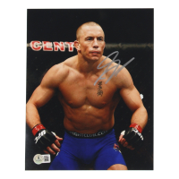Georges St-Pierre Signed UFC 8x10 Photo (Beckett) at PristineAuction.com