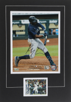 Kyle Lewis Signed Mariners Custom Matted Photo Display (Fanatics & MLB) at PristineAuction.com