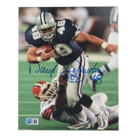 Daryl "Moose" Johnston Signed Cowboys 8x10 Photo (Beckett) at PristineAuction.com