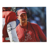 Kalen DeBoer Signed Alabama Crimson Tide 8x10 Photo (Beckett) at PristineAuction.com